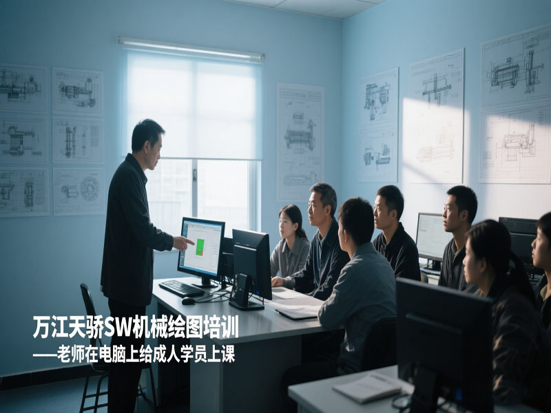 东莞万江天骄SW机械设计绘图学习中