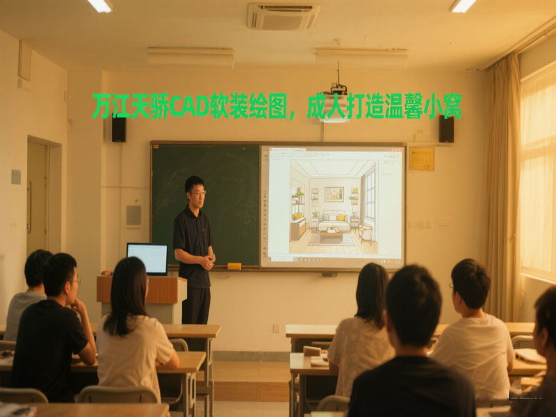 东莞万江天骄职校CAD绘图培训中