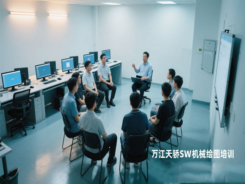 东莞天骄职校SW机械绘图培训中