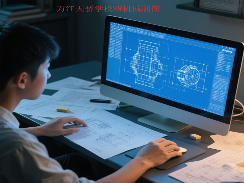 东莞万江天骄学校SW机械制图练习