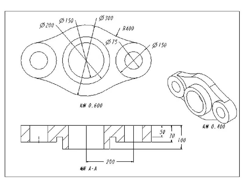 东莞万江天骄CAD机械图