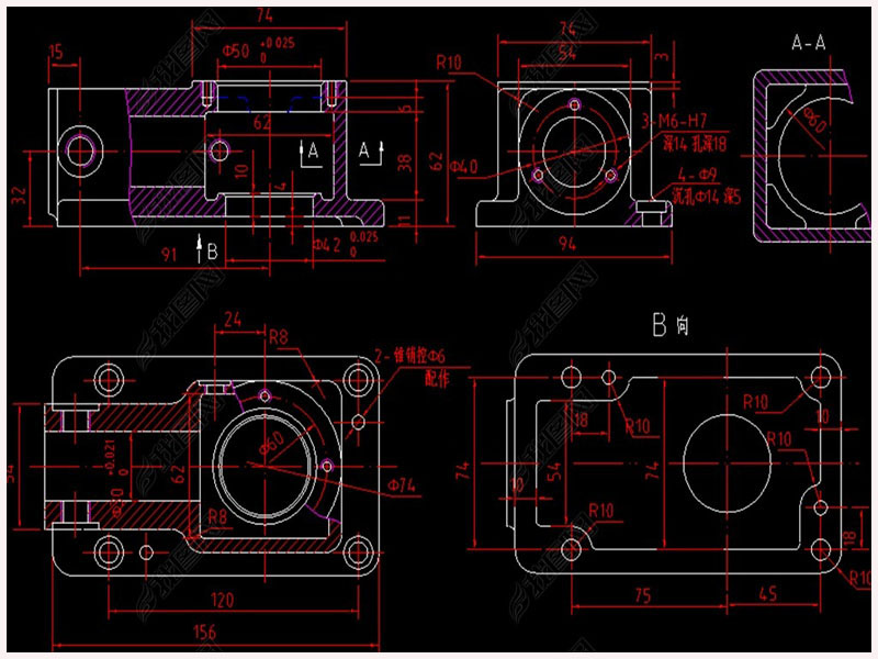 东莞万江天骄CAD案例