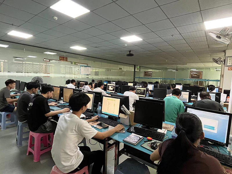 东莞万江天骄职校练习大厅场景