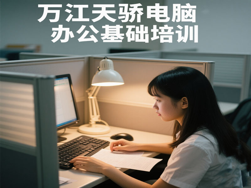 东莞万江天骄职校电脑办公基础培训
