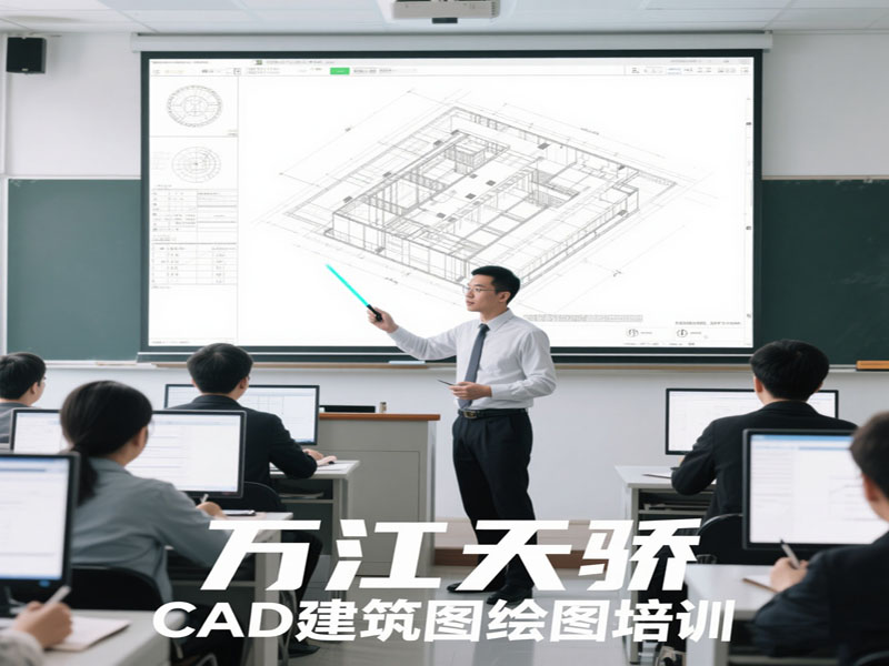东莞万江天骄职校CAD建筑图绘图培训