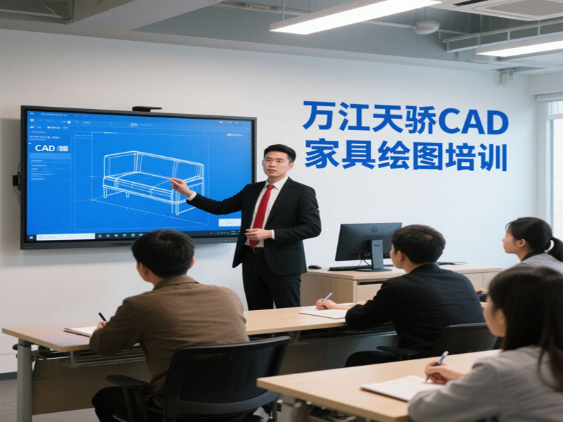 东莞万江天骄职校CAD家具绘图培训