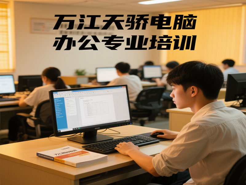 东莞万江天骄职校电脑办公专业培训