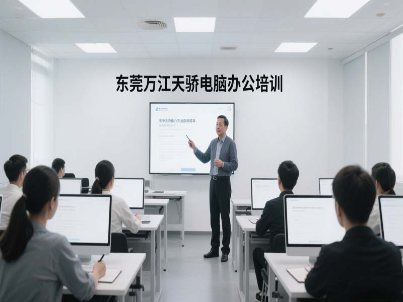 东莞万江天骄职校电脑办公培训 