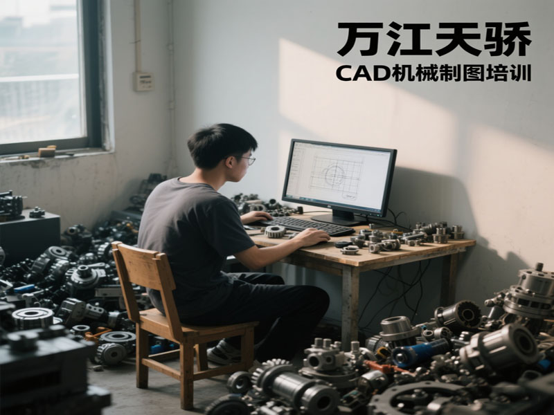 东莞万江天骄职校CAD机械制图培训