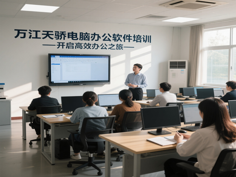 东莞万江天骄职校电脑办公软件培训