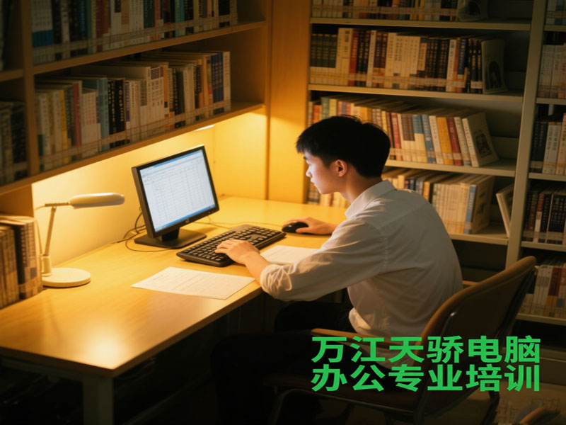东莞万江天骄职校电脑办公专业培训