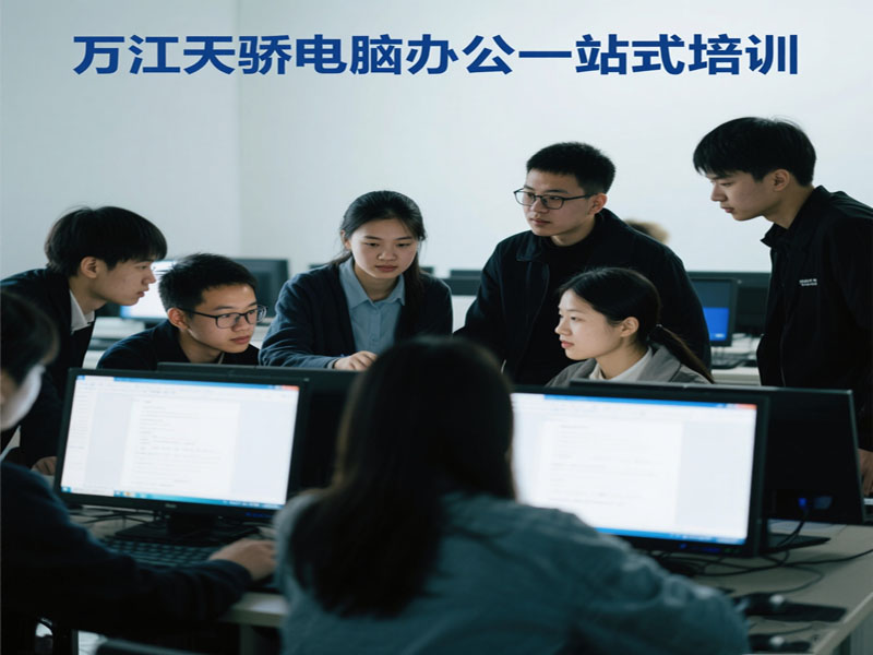 东莞万江天骄职校电脑办公一站式培训