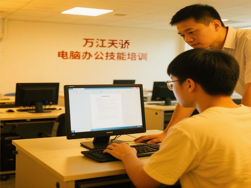 东莞万江天骄电脑办公技能培训