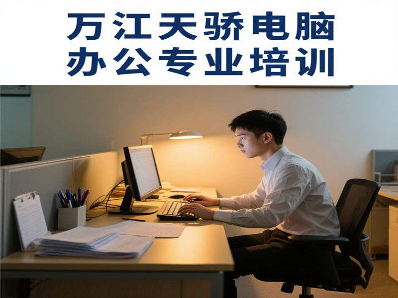 东莞万江天骄职校电脑办公专业培训