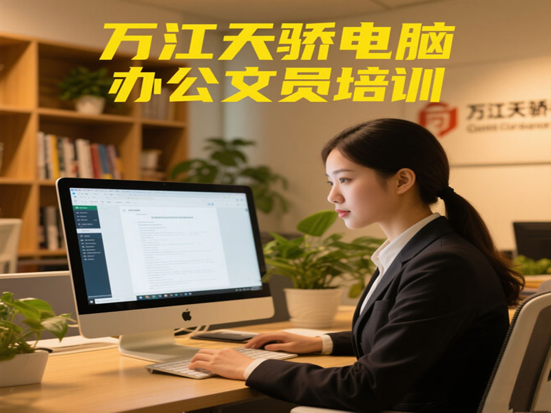 东莞万江天骄职校电脑办公文员培训