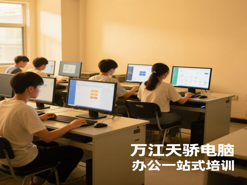 东莞万江天骄职校电脑办公一站式培训