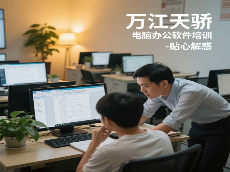 东莞万江天骄职校电脑办公软件培训 