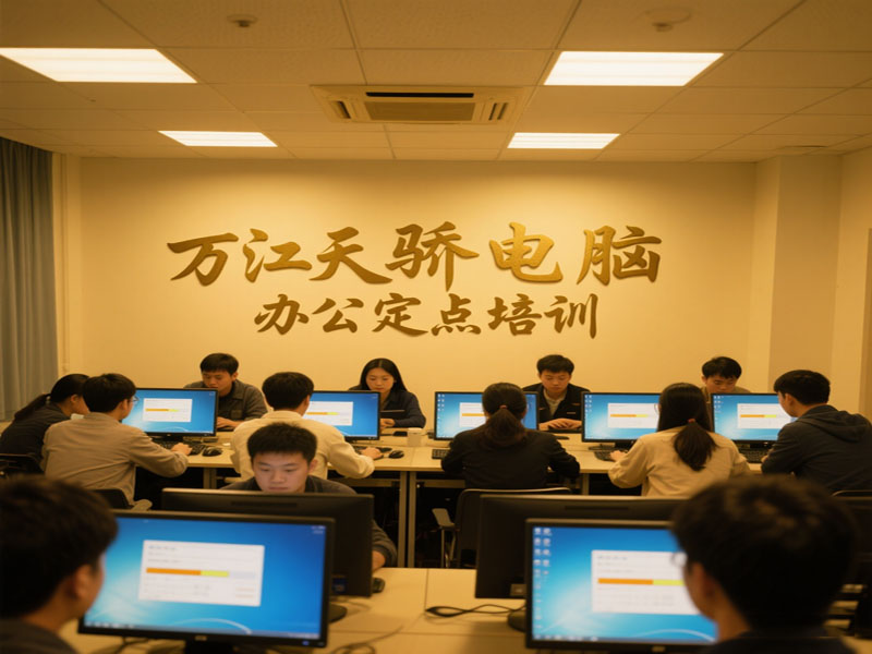 东莞万江天骄职校电脑办公定点培训