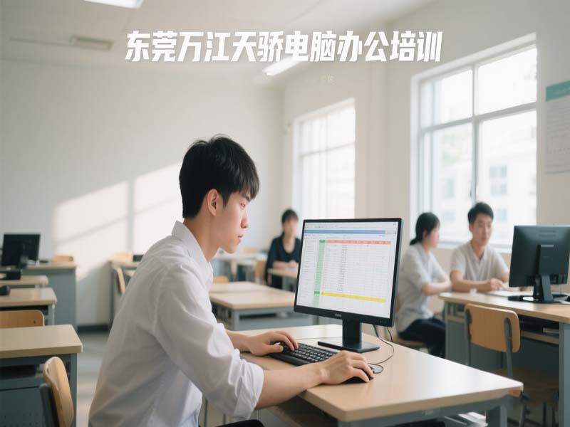 东莞万江天骄职校电脑办公培训
