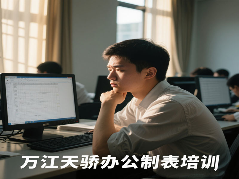东莞万江天骄职校暑期办公制表培训