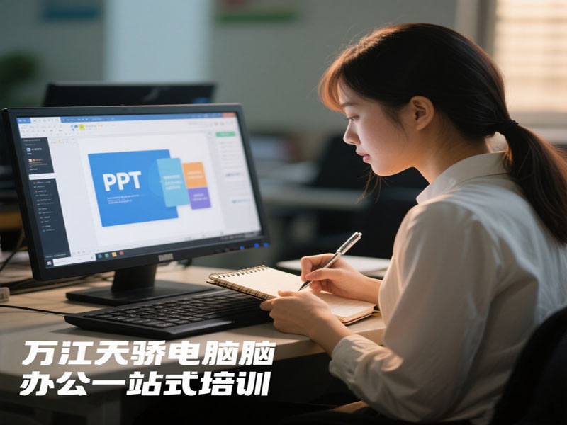 东莞万江天骄职校电脑办公一站式培训 