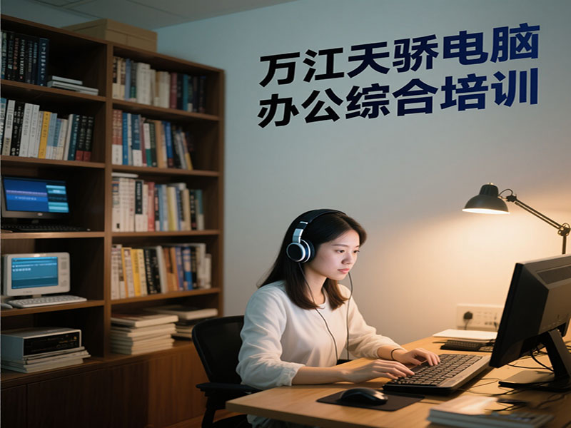 东莞万江天骄职校电脑办公综合培训