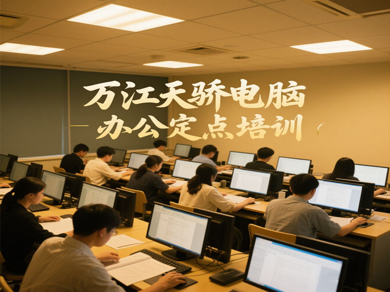东莞万江天骄职校电脑办公定点培训