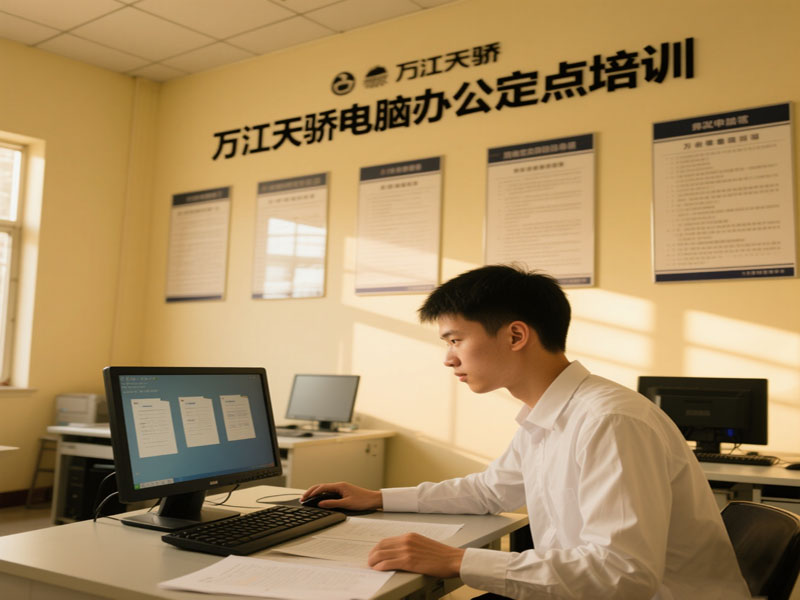 东莞万江天骄职校电脑办公定点培训