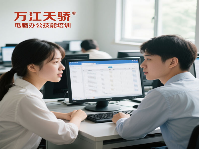 东莞万江天骄电脑办公技能培训
