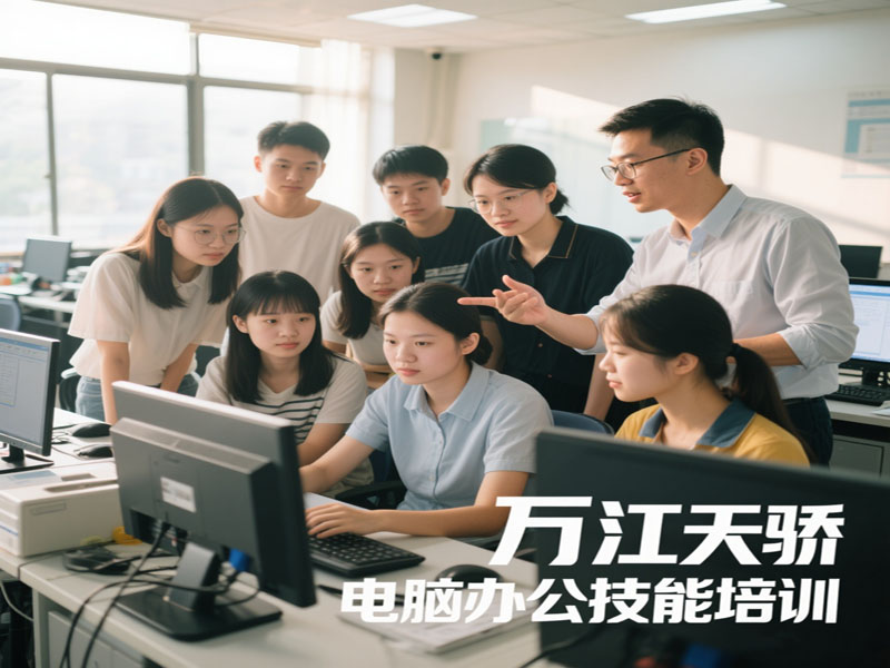 东莞万江天骄电脑办公技能培训