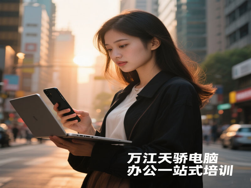 东莞万江天骄职校电脑办公一站式培训 