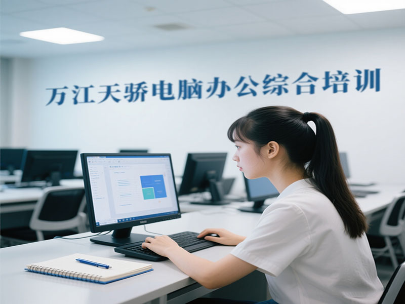 东莞万江天骄职校电脑办公综合培训 