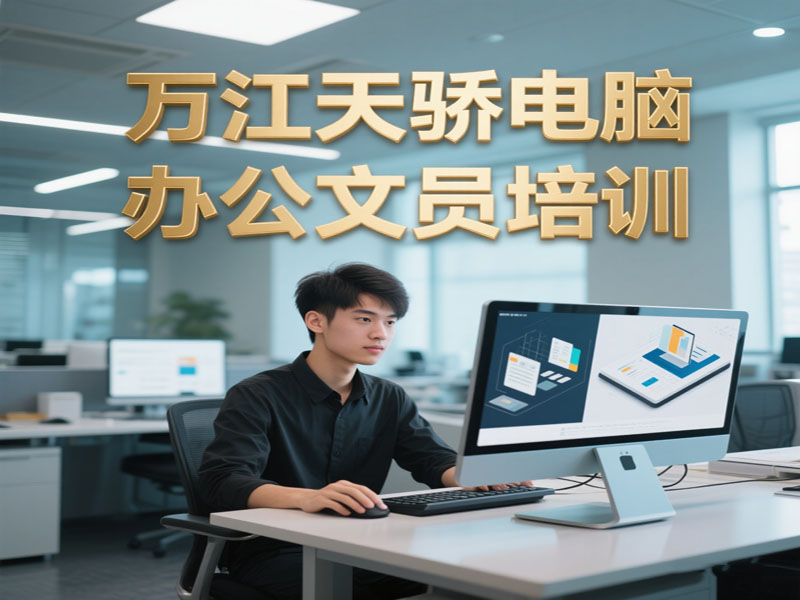 东莞万江天骄职校电脑办公文员培训