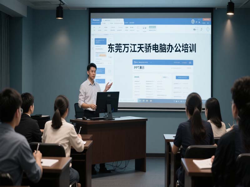 东莞万江天骄职校电脑办公培训