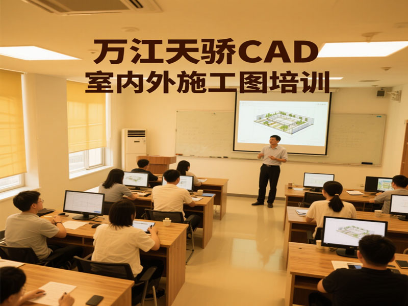 东莞万江天骄CAD室内外施工图培训