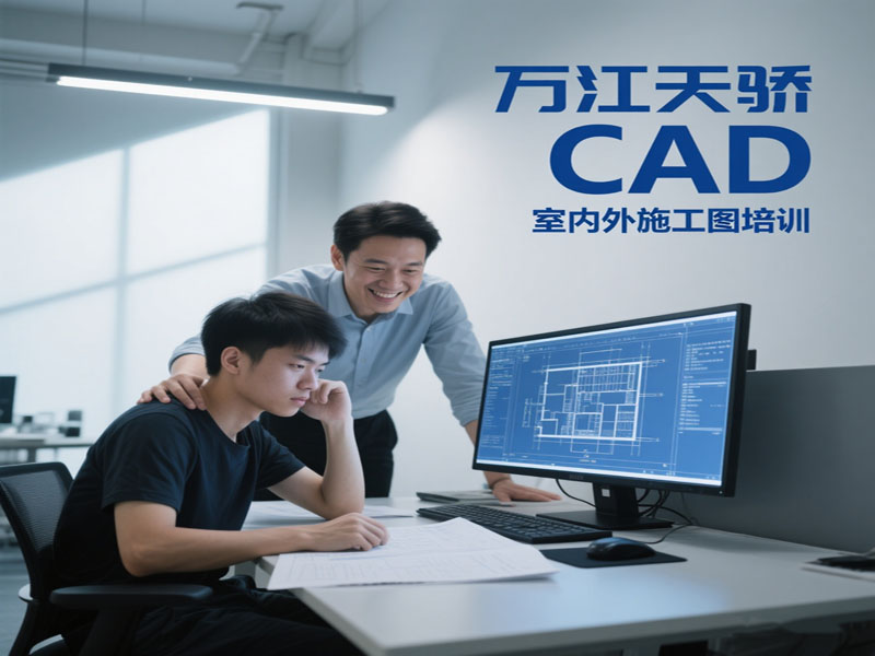 东莞万江天骄CAD室内外施工图培训