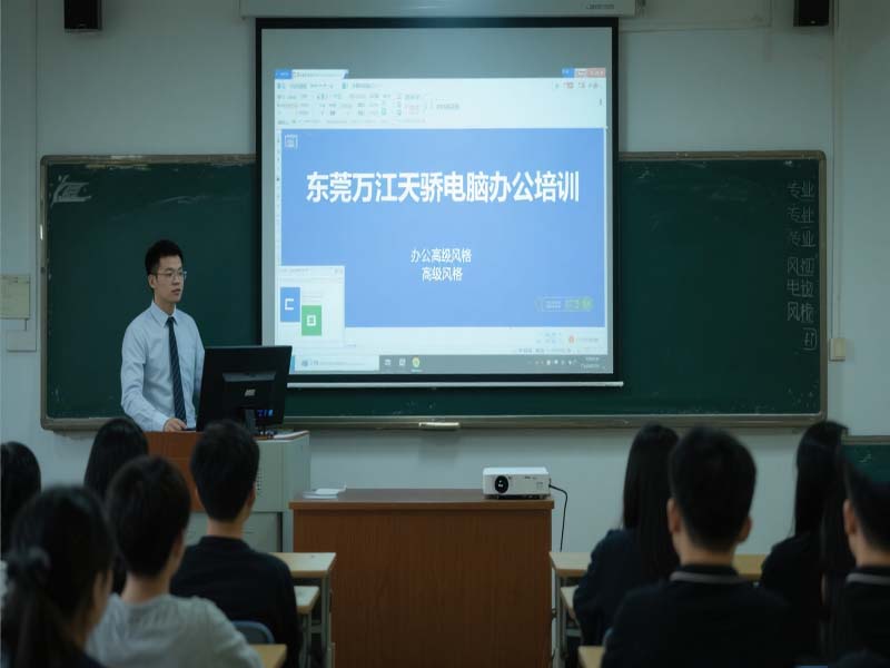 东莞万江天骄职校电脑办公培训
