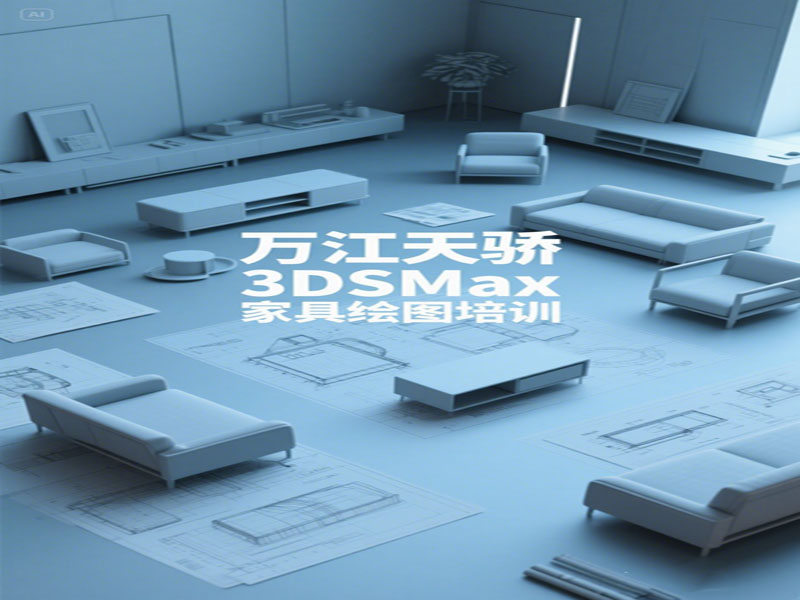 万江天骄职校3dsamx家具效果图 