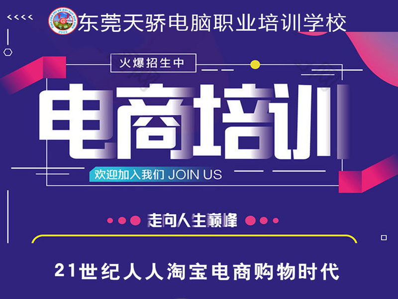 东莞万江天骄职校电子商务培训