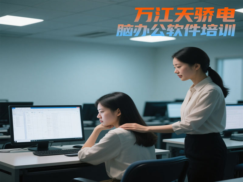 东莞万江天骄职校电脑办公软件培训