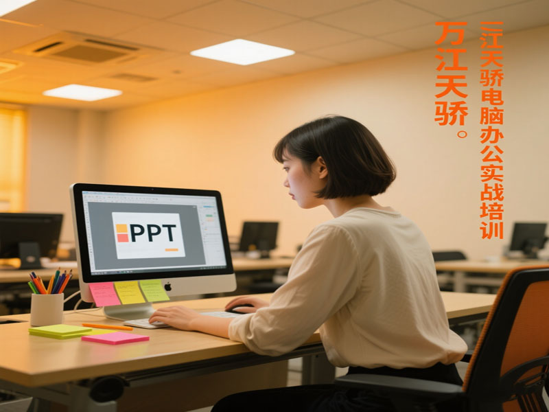 东莞万江天骄职校电脑办公实战培训