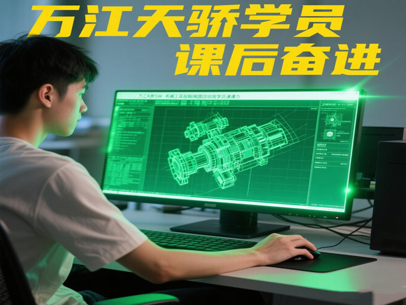 东莞万江天骄SW机械设计课后练习