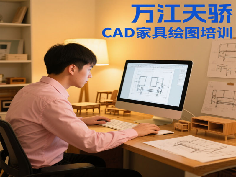 东莞万江天骄职校CAD家具绘图培训 