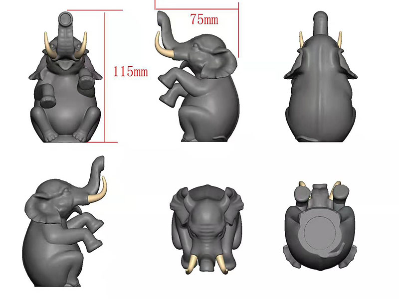东莞万江天骄职校PROE产品图 