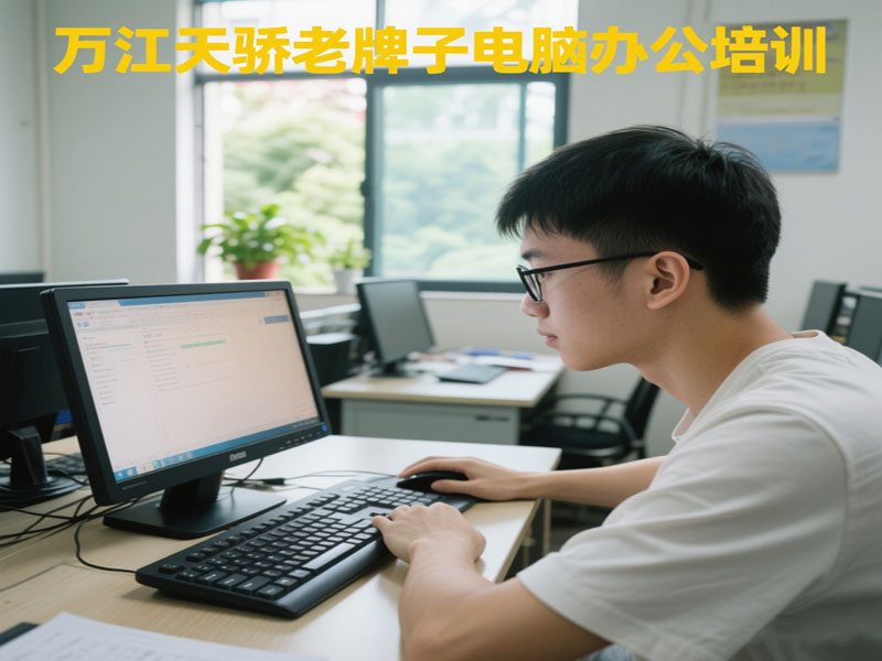 东莞万江天骄职校老牌子电脑办公培训