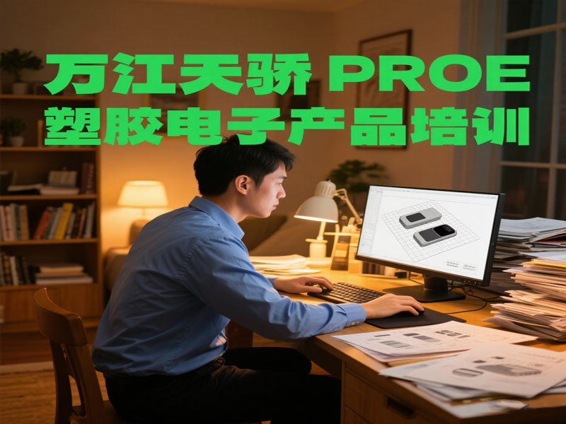 东莞万江天骄职校PROE塑胶电子产品培训