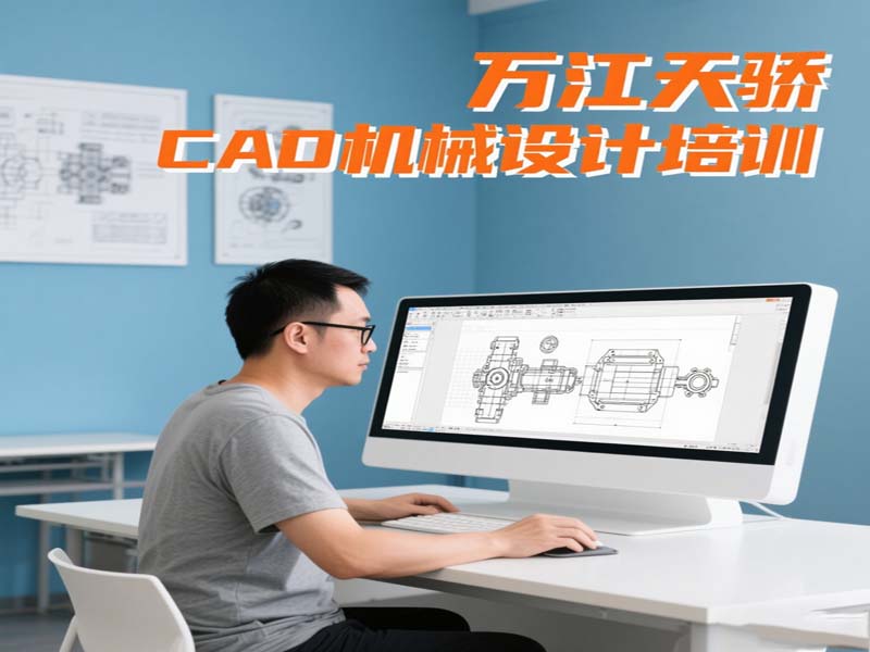 东莞万江天骄职校CAD机械制图培训