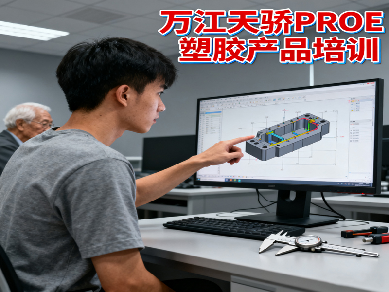 东莞万江天骄职校PROE塑胶产品培训