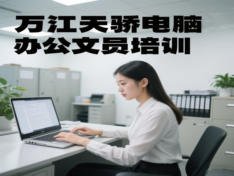 东莞万江天骄职校电脑办公文员培训