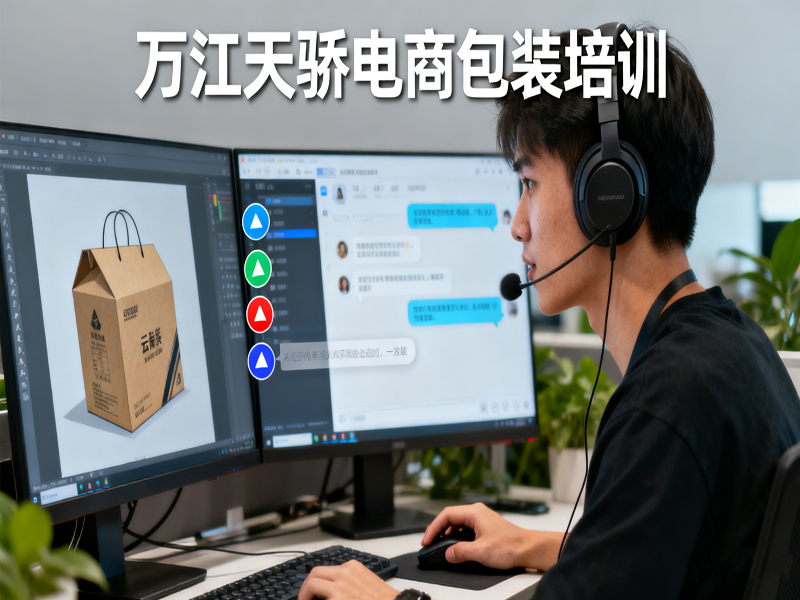 东莞万江天骄职校电商包装培训
